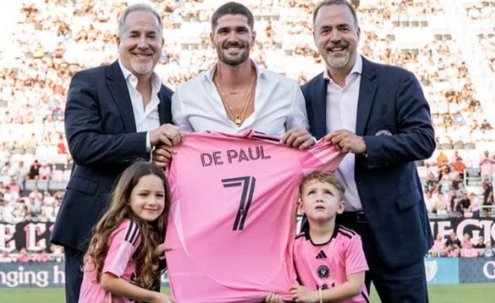 Rodrigo De Paul debutó ante la afición de Inter Miami con una presentación llena de emoción y promesas