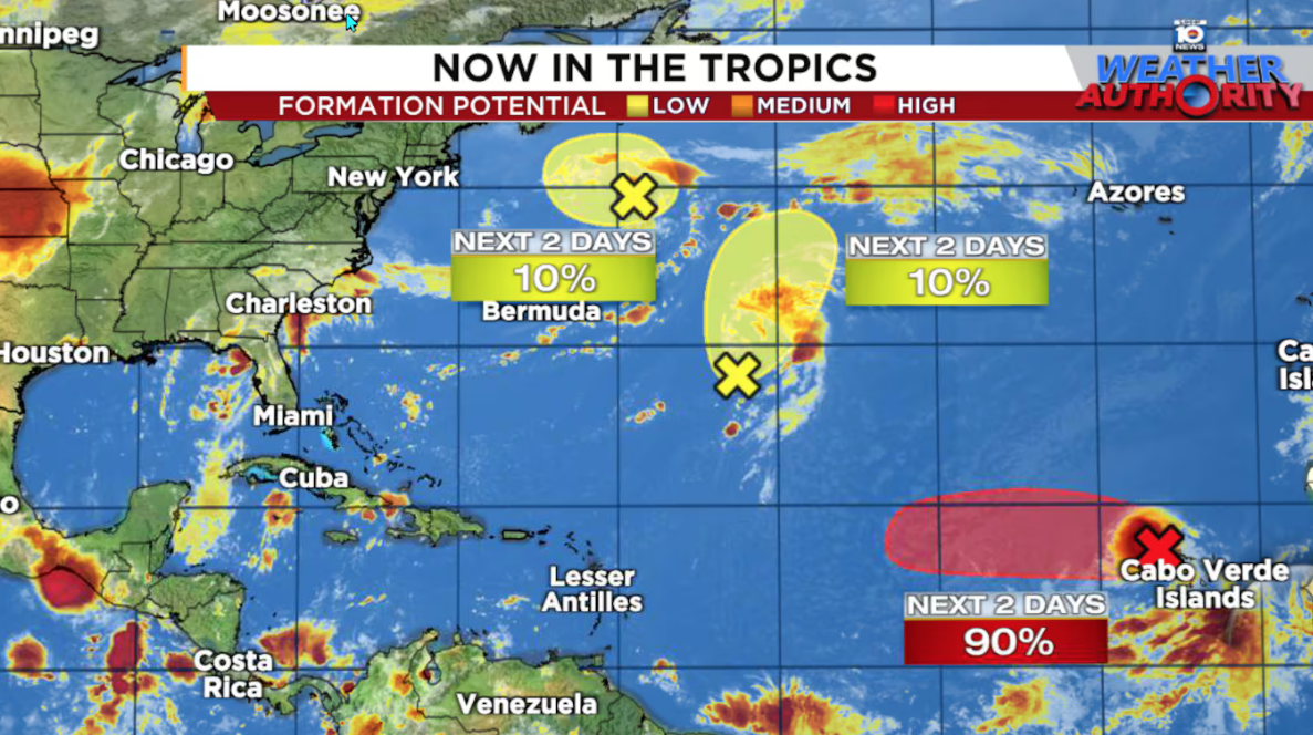 Tormenta Tropical Erin se forma en el Atlántico; ¿amenaza para Florida?