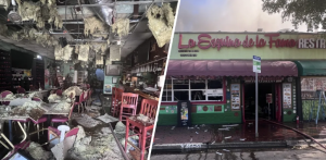 Incendio en la Pequeña Habana de Miami 